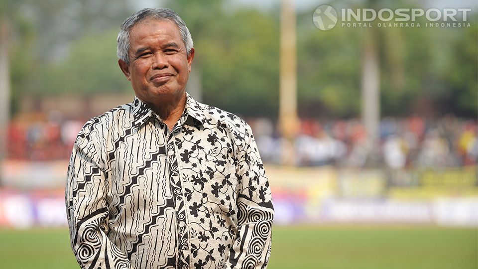 Ketum PSSI Djohar Arifin. Copyright: &copy; Ratno Prasetyo/INDOSPORT